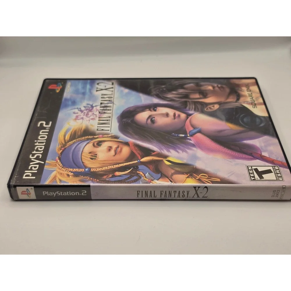 Final Fantasy X-2 PS2 PlayStation 2 Game Square Enix NTSC CIB Black Label